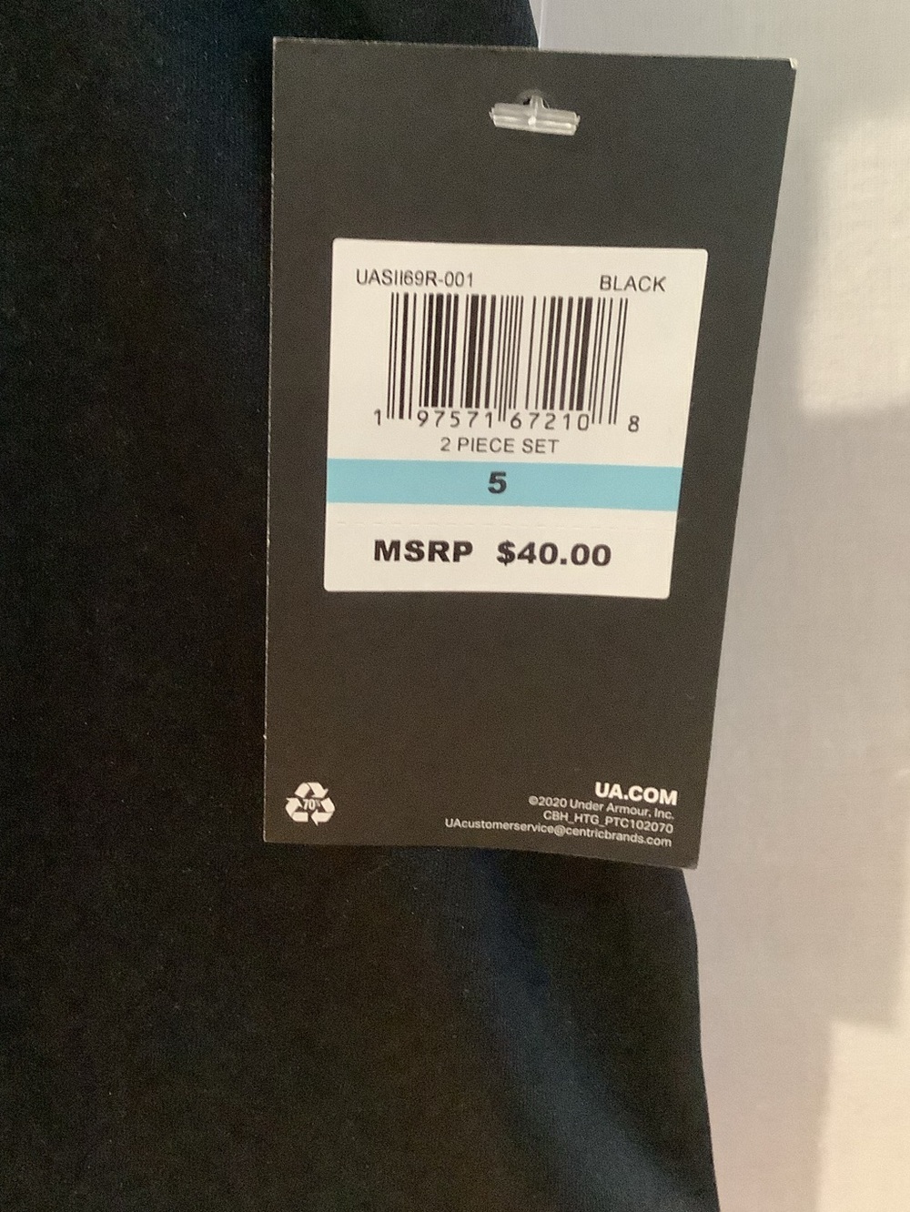 Under Armour Tank & Skort 2 Piece Set Size 5 New - Picture 4 of 4